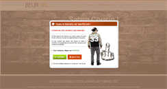 Desktop Screenshot of beur93.com
